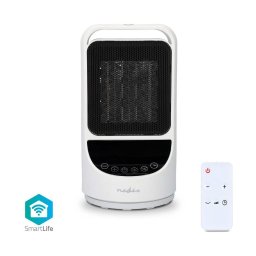 Ventilator cu element de încălzire Nedis HTFA22WTW 1000/1500W/230V Wi-Fi Tuya + telecomandă