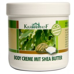 Cremă de Corp Krauterhof cu Unt de Shea, 250ml – Hidratare Intensă și Nutriție pentru Piele Uscată și Sensibilă – Protecție și Elasticitate – Calitate Germană