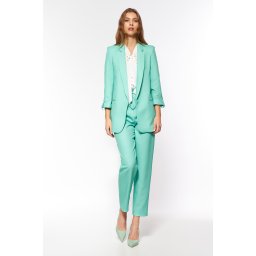 Sacou de dama Nife Turquoise