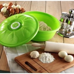 Bol rotund cu capac 27 litri - ideal pentru framantare si dospire aluat