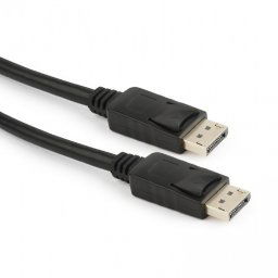 CABLU video SPACER, DisplayPort (T) la DisplayPort (T), 1.8m, rezolutie maxima 4K (3840 x 2160) la 60 Hz, negru, SPC-DP2-6