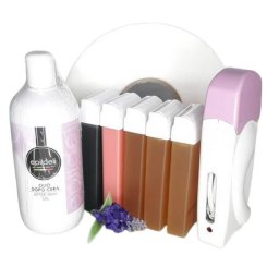Kit epilat piele sensibila – Ceara profesionala + ulei calmant