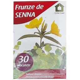Ceai din Frunze de Senna 30dz Ceaiul Casei