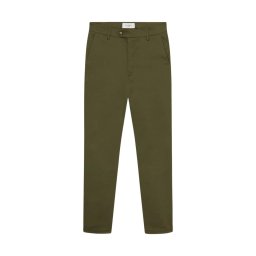 LES DEUX Pantaloni Como Cotton Suit Pants LDM510125 522522-olive night