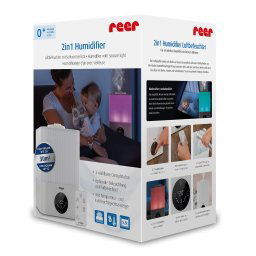 Umidificator ultrasunete cu automatizare si lumina de noapte, telecomanda , afisaj temperatura si umiditate, temporizator, Reer 94060 Children SafetyCare