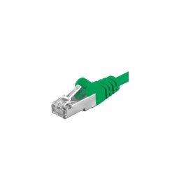 Patchcord SFTP RJ45-RJ45 Cat.6A, 3m, verde, "SFTP-6A-3-GN
