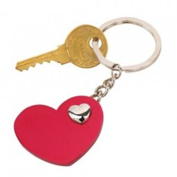 Breloc Heart In Heart