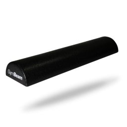 GymBeam Rolă de exerciții Half Round Roller Black