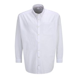 Jack & Jones Plus Cămașă 'Oxford' alb