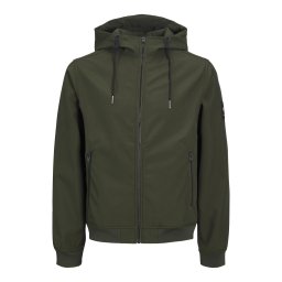 JACK & JONES Geacă de primăvară-toamnă verde pin