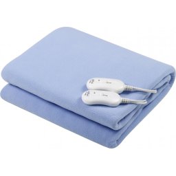 Incalzitoare corporale Patura cu incalzire electrica GALLET CCH160, 160X140 cm, 2x60W, bleu
