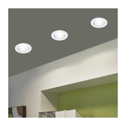 SET 3x corp de iluminat LED dimabil Eglo 33391 SALICETO 3xLED/6W/230V alb