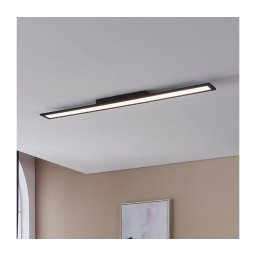 Plafonieră LED Eglo 900822 SALOBRENA LED/38W/230V 120x10 cm negru