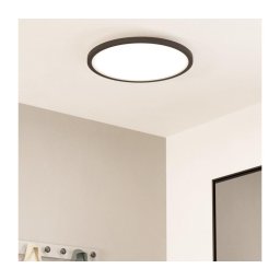 Plafonieră LED dimabilă Eglo 900761 SARSINA-Z 33,5W/230V d. 45 cm negru