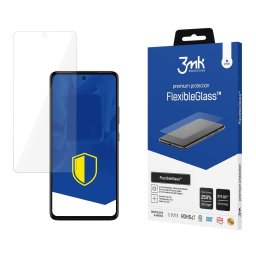 Folie de protectie Ecran 3MK FlexibleGlass pentru Motorola Moto G72, Sticla Flexibila, Full Glue