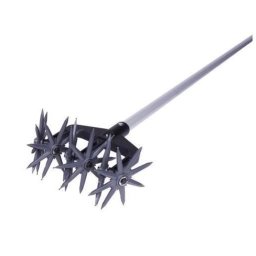 Cultivator manual, 6 roti stelate, coada aluminiu, 23x140 cm, Strend Pro Premium GartenVIP DiyLine