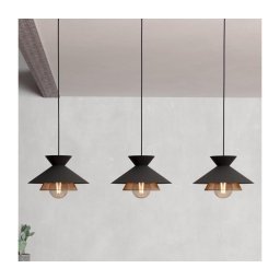 Lustră pe cablu GRIZEDALE Eglo 43886 3xE27/40W/230V