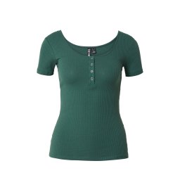 PIECES Tricou 'KITTE' verde smarald