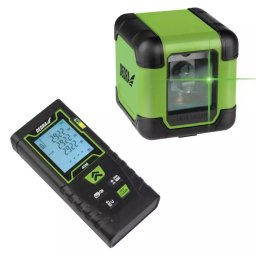 Laser cu cruce verde + telemetru laser 40m – set