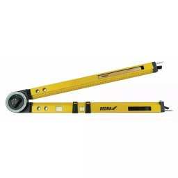 Goniometru reglabil cu nivelă 620mm, 2 bule