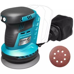 Şlefuitor cu rotatie excentrică aleatoare cu acumulator 18V 125 mm, fără perii