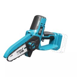 Mini ferăstrău cu lanț fără fir DED7099 18V, bară de ghidare de 4