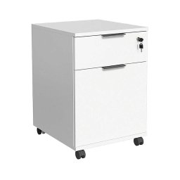 Container birou 61x41 cm, alb