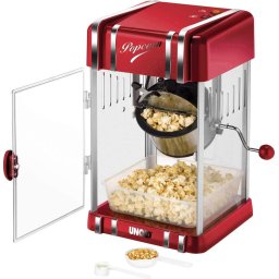 Aparat popcorn 48535 Retro, 300W, Rosu