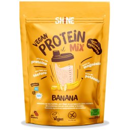 Shake proteic BIO cu banane Shine Drinks