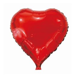 Balon folie Inima Rosie 45cm