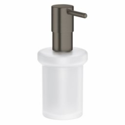 Dozator sapun lichid Grohe Essentials, Brushed Hard Graphite, antracit periat