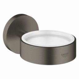 Suport pahar sau dozator Grohe Essentials, Brushed Hard Graphite, antracit periat