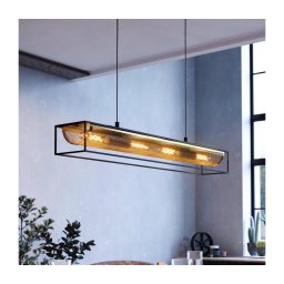 Lustră pe cablu Eglo 43788 NOHALES 4xE27/40W/230V