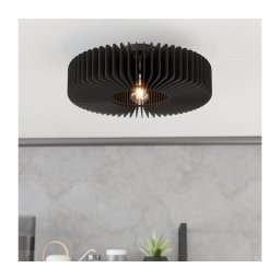 Plafonieră Eglo 900831 PALOMBAIA 1xE27/40W/230V negru