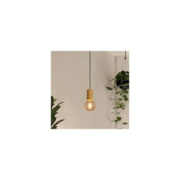 Lustră pe cablu Eglo 900801 POZUETA 1xE27/40W/230V maro