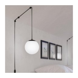 Lustră pe cablu Eglo 900977 RONDO 1xE27/40W/230V
