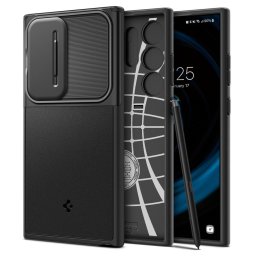 Husa SPIGEN OPTIK ARMOR GALAXY S24 ULTRA BLACK