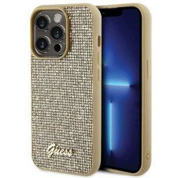 Husa iPhone 15 Pro (6.1) hardcase Square Mirror Script Logo - Gold