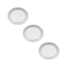 SET 3x plafonieră LED încastrată DIAMOND LED/3,5W/230V 2700K Philips