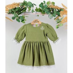 Rochita din muselina olive