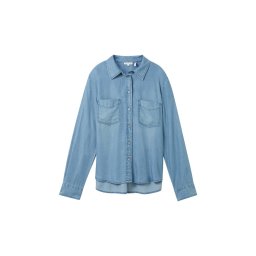 TOM TAILOR Bluză albastru denim