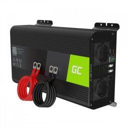 invertor de tensiune 12v - 230v, 1000w, sinus pur, invgc09, greencell pro