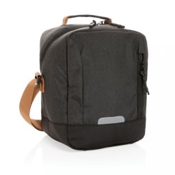 Geanta termoizolanta, Everestus, 22FEB1434, 20x18x26 cm, Poliester, Negru