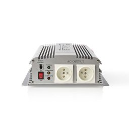 invertor tensiune cu unda sinusoidala modificata nedis, 12v dc - 230v ac, 1700w, 2x prize, fr