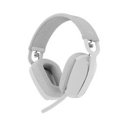 Casca Office/Call Center Logitech Zone Vibe 100, Microfon, Bluetooth 5.2, Noise-canceling, Alb