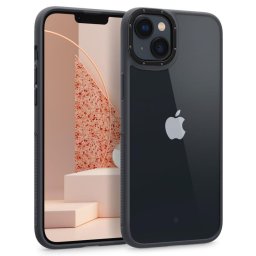 Husa Husa Plastic - TPU Spigen CASEOLOGY SKYFALL pentru Apple iPhone 14 Plus, Neagra Transparenta ACS04924