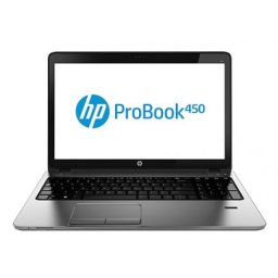 Laptop Hp ProBook 450; Intel Pentium 2020M 2.4 Ghz; 8 GB DDR3; 1000 GB SATA; Ecran 15.6", HD 16:9 1366x768; Intel HD Graphics Shared; DVD RW; webcam; -; Black; Windows 8 Home; Renew