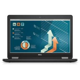 Laptop DELL, LATITUDE E5550, Intel Core i5-5300U, 2.30 GHz, HDD: 500 GB, RAM: 6 GB, video: Intel HD Graphics 5500, webcam