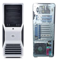 Dell, PRECISION WORKSTATION T7500, Intel Xeon X5687, 3.60 GHz, video: nVIDIA Quadro 2000; TOWER