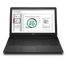 Laptop DELL, VOSTRO 3558, Intel Core i5-5250U, 1.60 GHz, HDD: 1000 GB, RAM: 4 GB, unitate optica: DVD RW, video: Intel HD Graphics 6000, webcam, 15.6" LCD (WXGA), 1366 x 768,fara retea